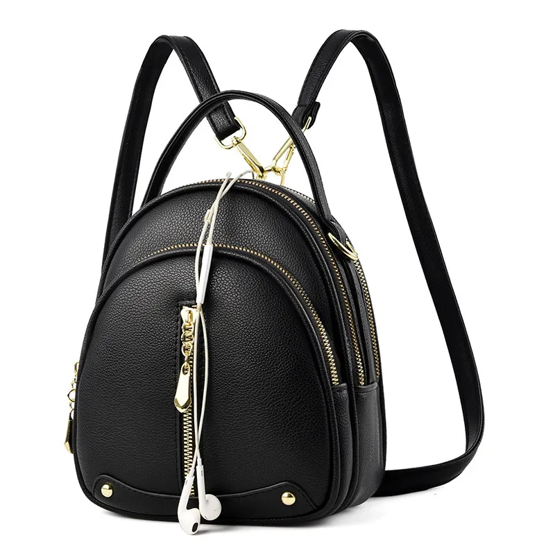 Ombre Women's Backpack In PU Material With Lace Detail, Stylish And
