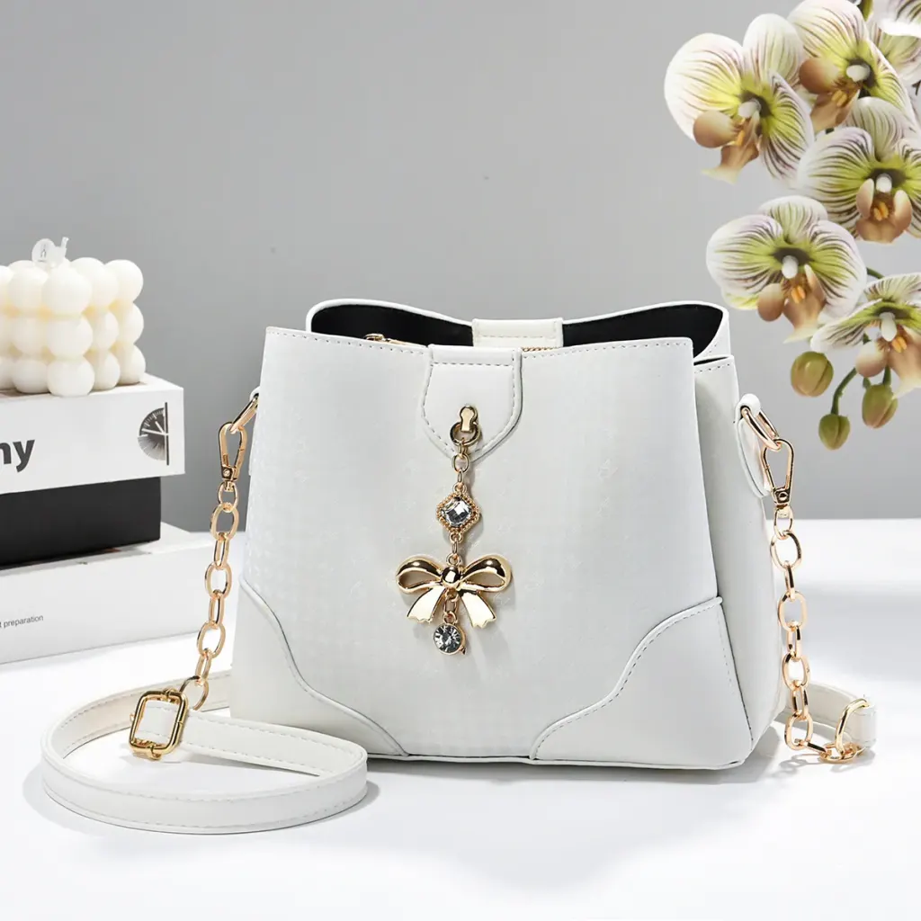 Stitched Vegan Bucket Bag