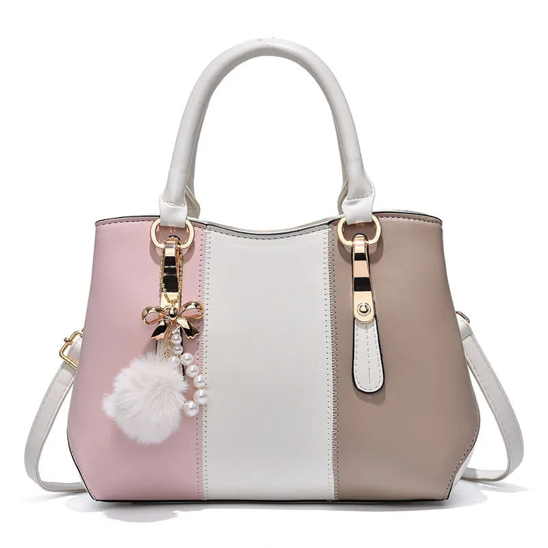 Square PU Top Handle Bag For Women With Single Shoulder Strap, Stylish And Practical Ladies Shoulder Bag