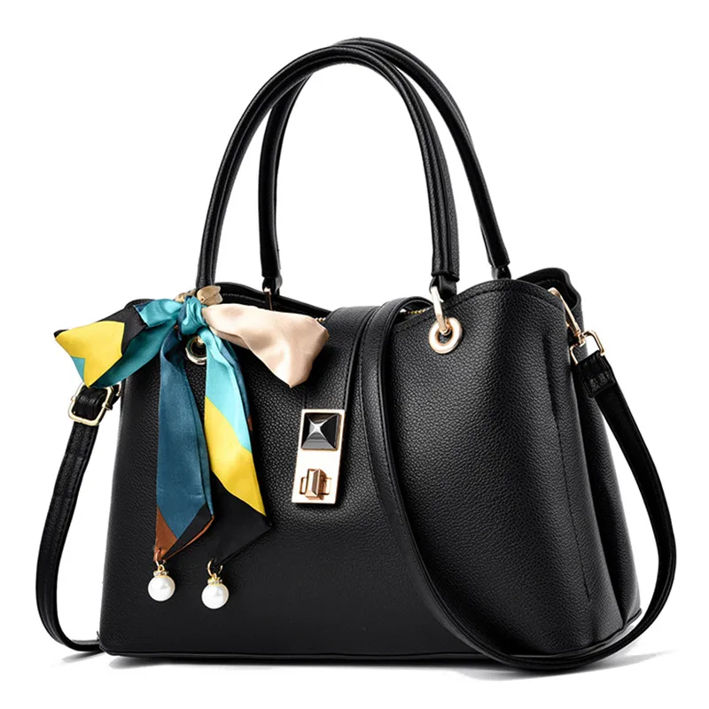 Large Square Urban Minimalist PU Shoulder Bag With Zipper Closure, Stylish Crossbody For Women