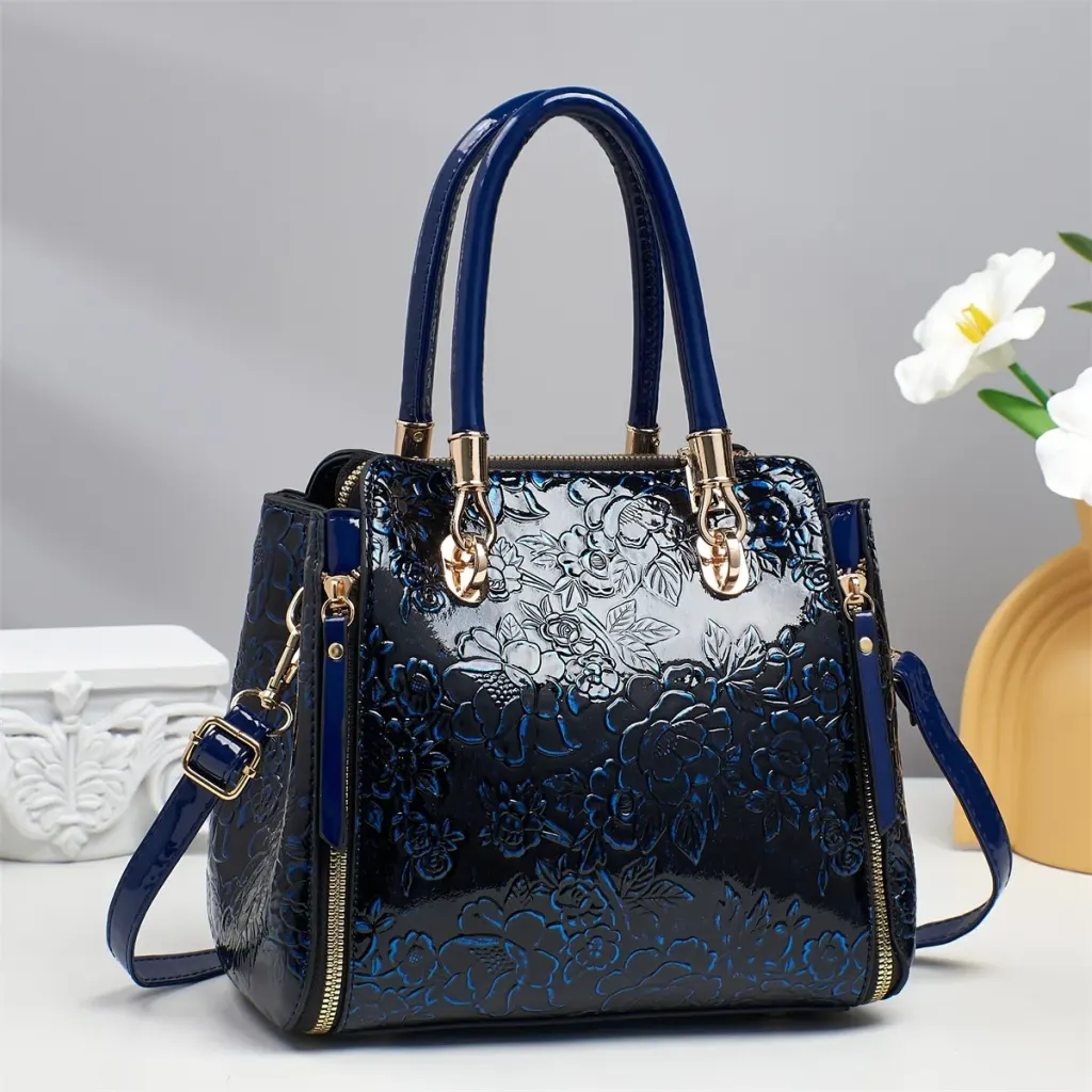 Floral Square Handbag