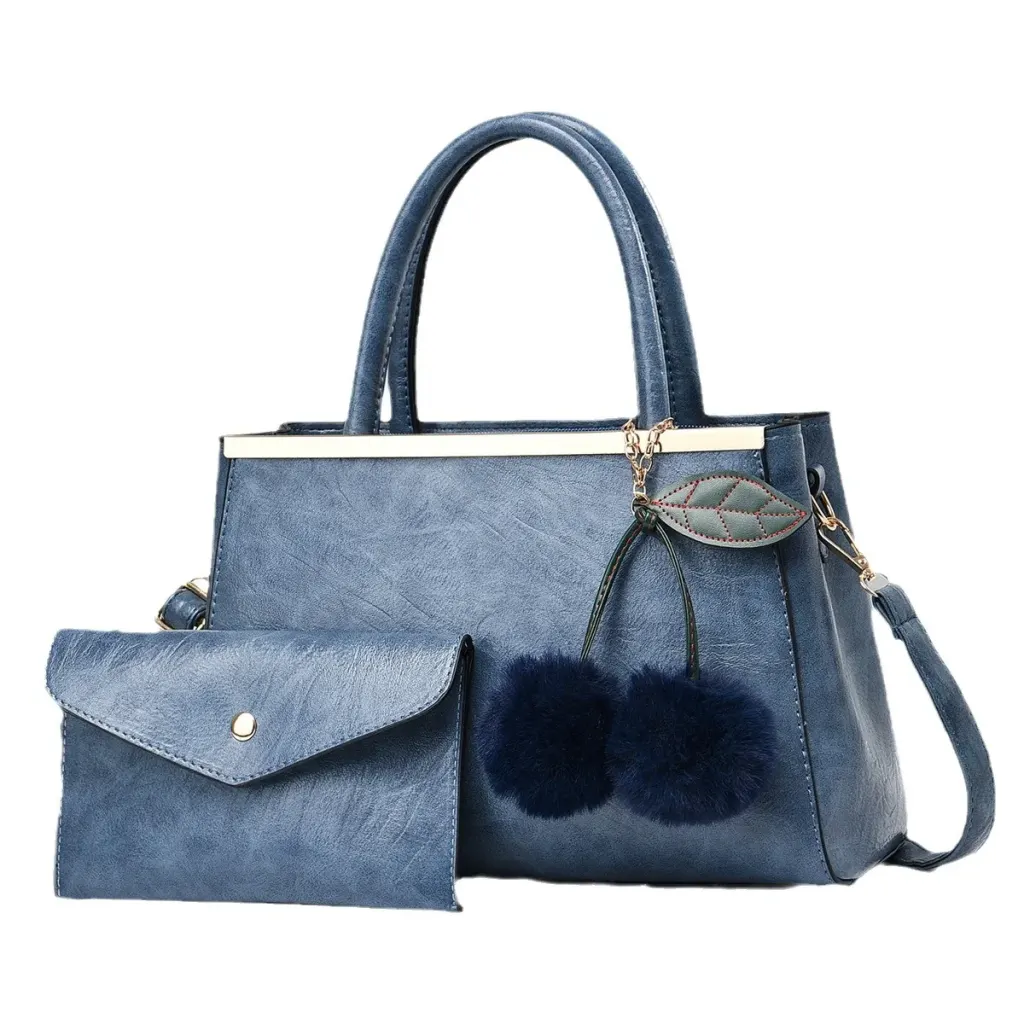 Fluff Ball Square Bag Set