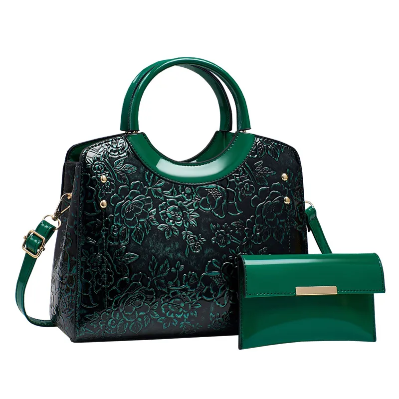 Multicolor Square PU Bag Set For Women Featuring Single Shoulder Strap