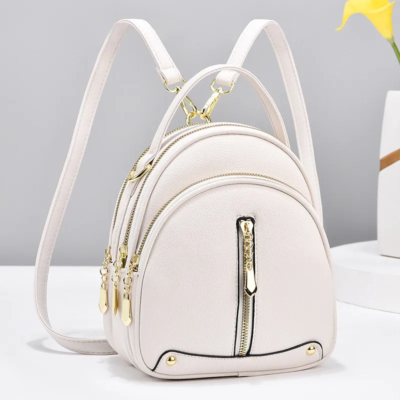 Ombre Women's Backpack In PU Material With Lace Detail, Stylish And