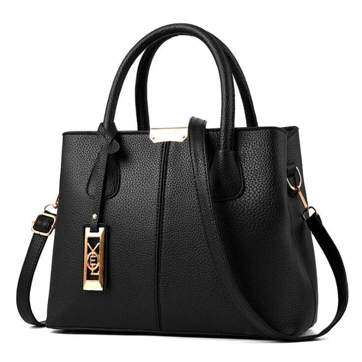 Large Vegan Leather Handbag