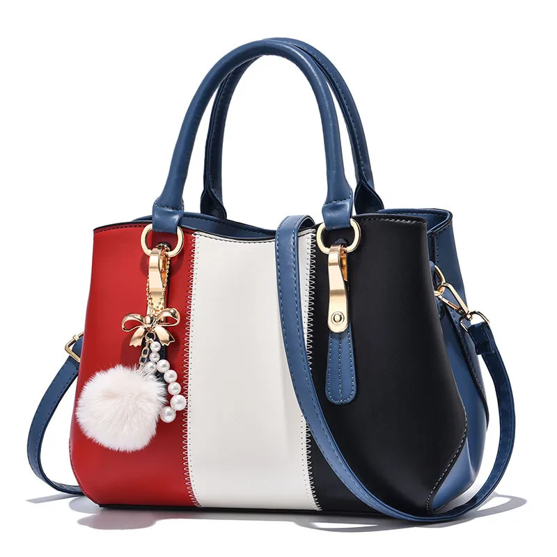 Square PU Top Handle Bag For Women With Single Shoulder Strap, Stylish And Practical Ladies Shoulder Bag