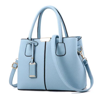 Zipped Vegan Leather Handbag