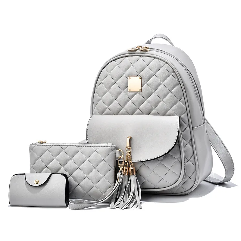 PU Butterfly Bow Bag Set With Double Shoulder Straps, Stylish Women's Shoulder Bag