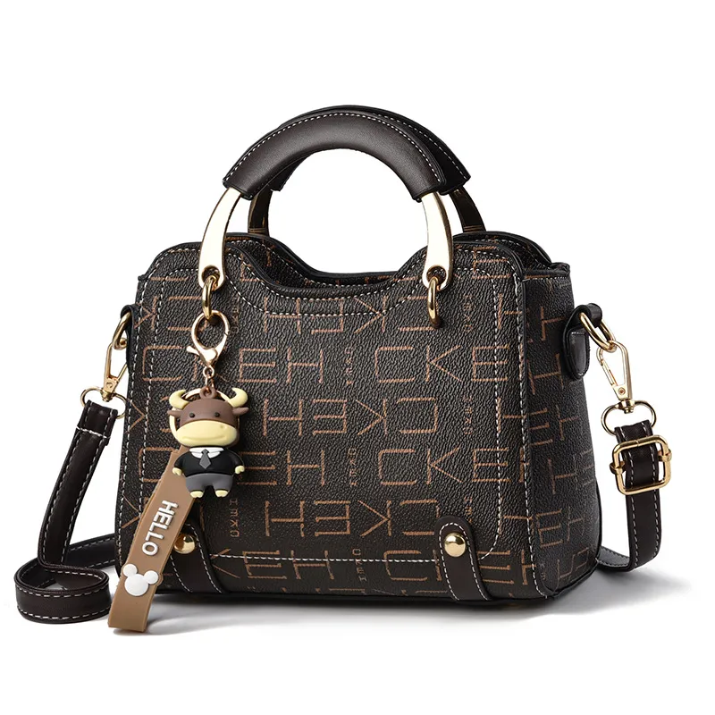 Letter Print Handbag