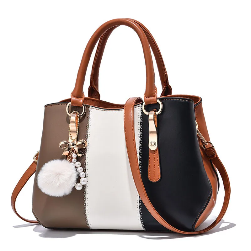 Square PU Top Handle Bag For Women With Single Shoulder Strap, Stylish And Practical Ladies Shoulder Bag