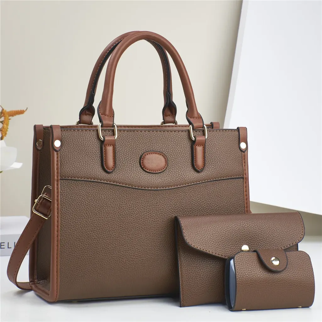 Streetwear Chain Square Bag Set