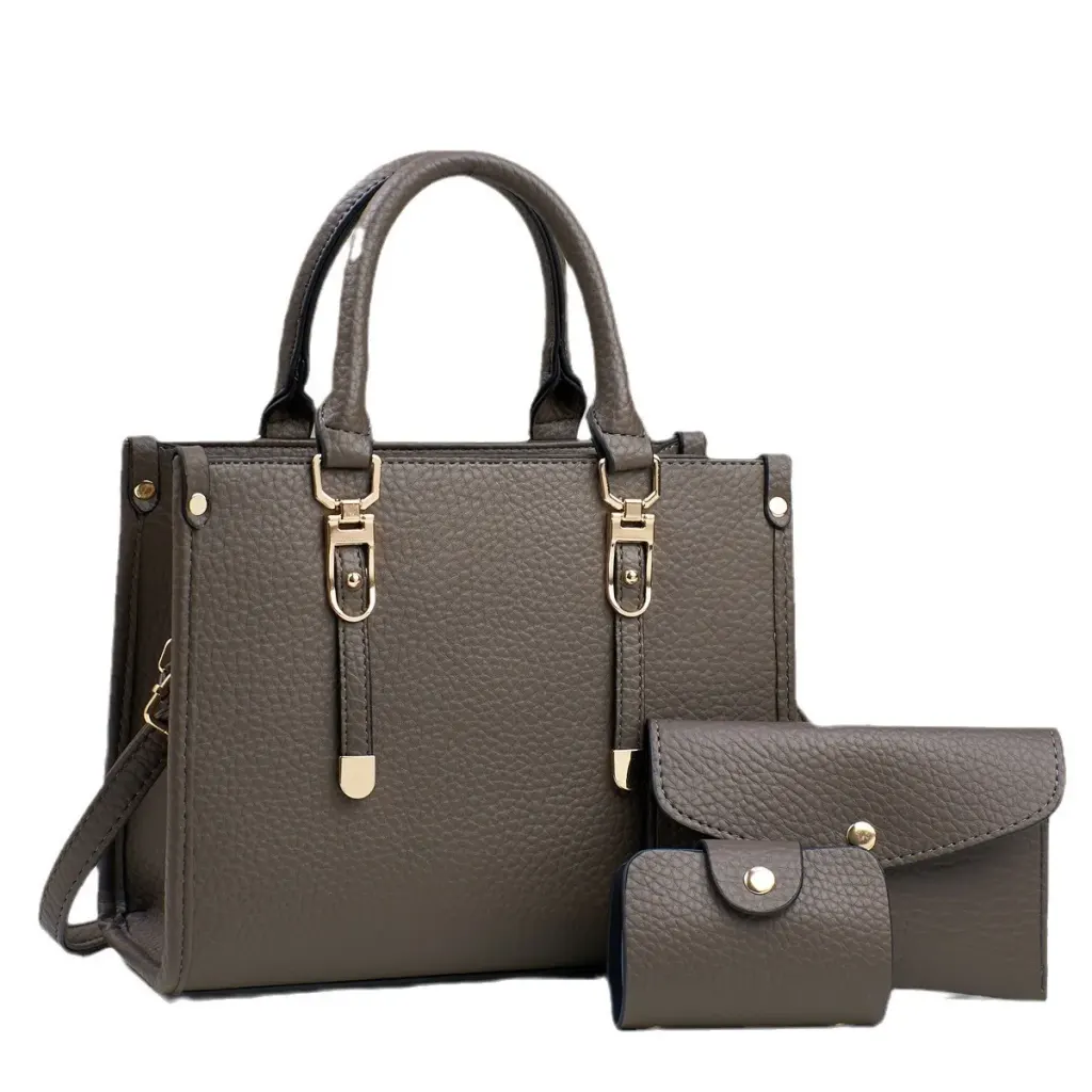 Women PU Leather Shoulder Bag With Single Shoulder Strap