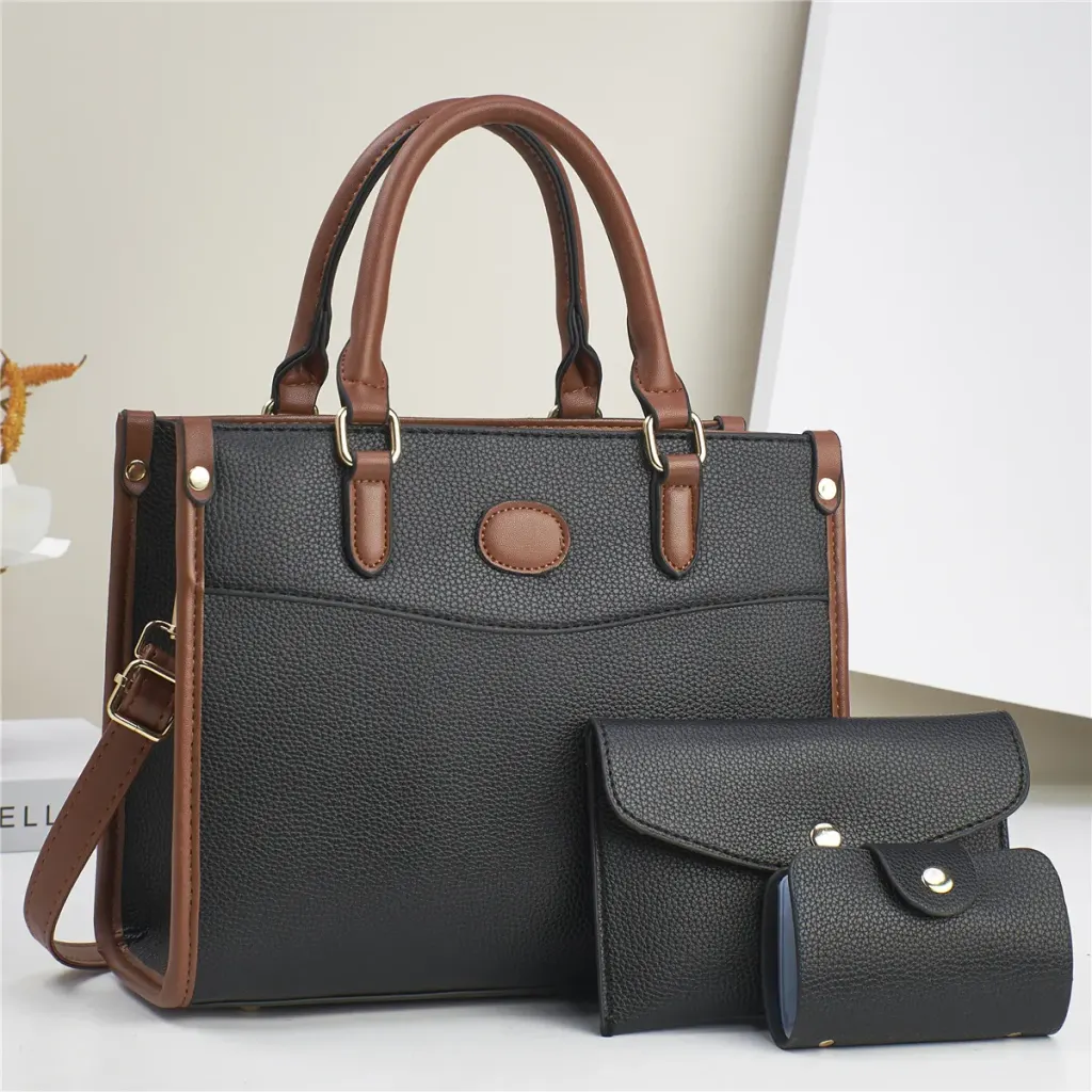 Streetwear Chain Square Bag Set