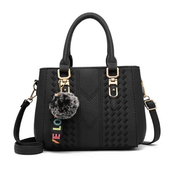 Solid Color Medium PU Leather Platinum Bag For Women Featuring Zipper Closure In Streetwear Style