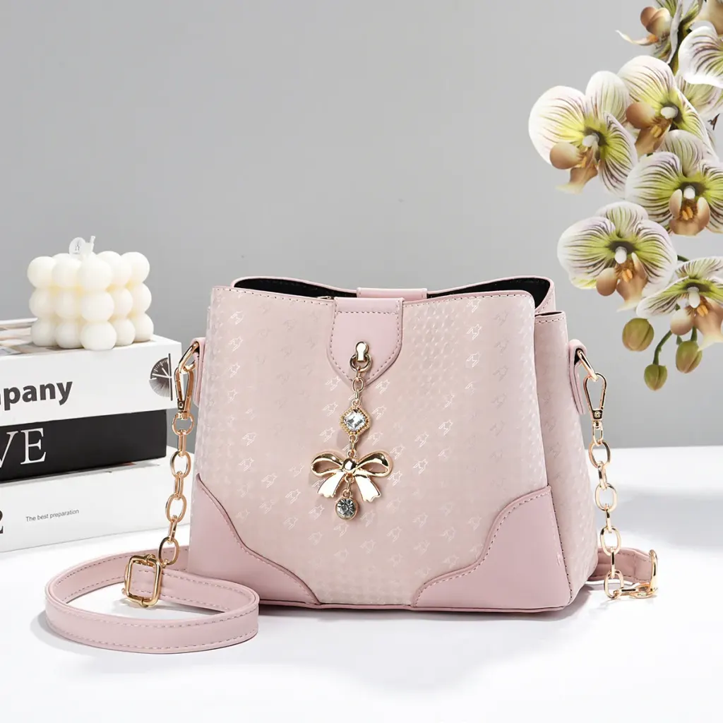 Stitched Vegan Bucket Bag