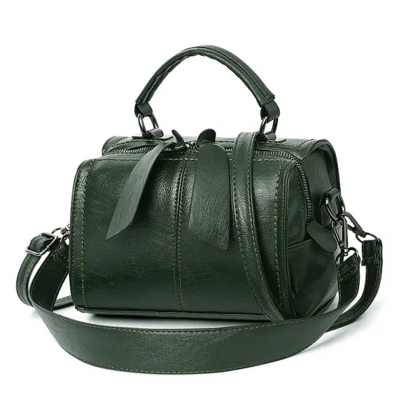 Large Square Vegan Shoulder Bag