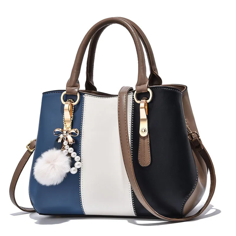 Square PU Top Handle Bag For Women With Single Shoulder Strap, Stylish And Practical Ladies Shoulder Bag