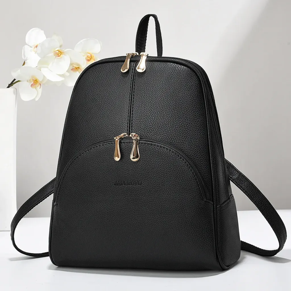 School Backpack For Women Water Resistant With Durable PU Material