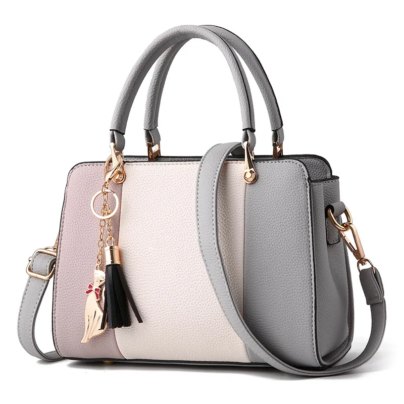 Large Multicolor Square Handbag