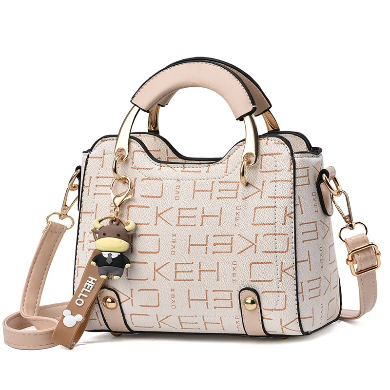 Letter Print Handbag
