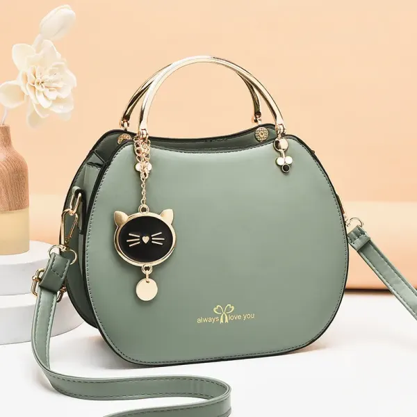 Small Basic Vegan Leather Handbag