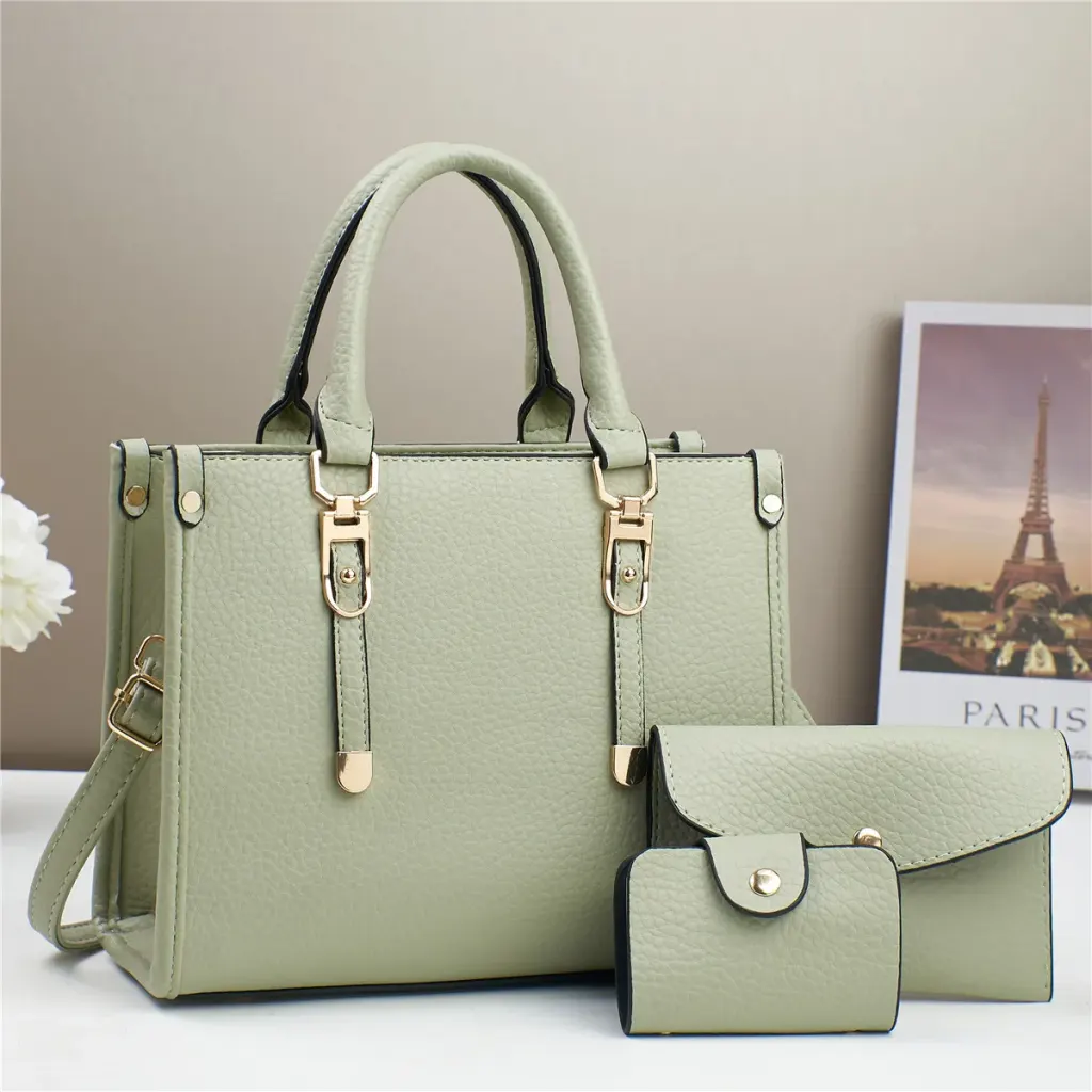 Women PU Leather Shoulder Bag With Single Shoulder Strap
