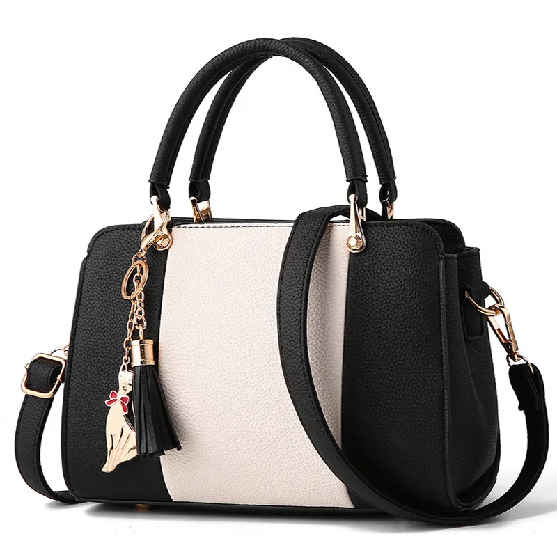 Large Multicolor Square Handbag