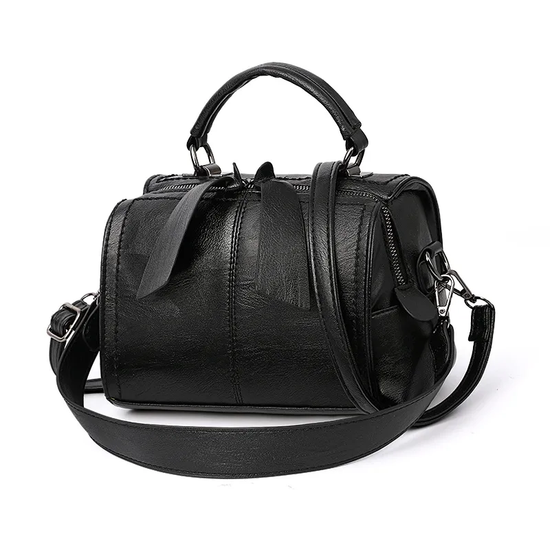 Large Square Vegan Shoulder Bag