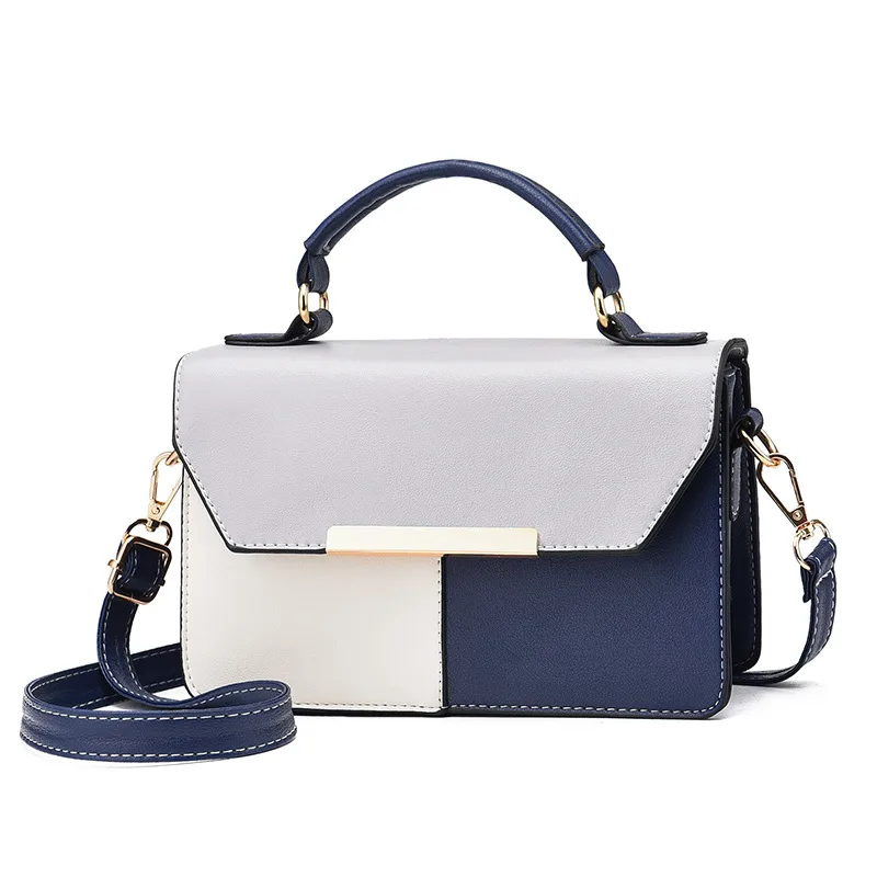 Multicolor Square PU Bag For Women Featuring Single Shoulder Strap, Stylish And Versatile Square Crossbody Bag