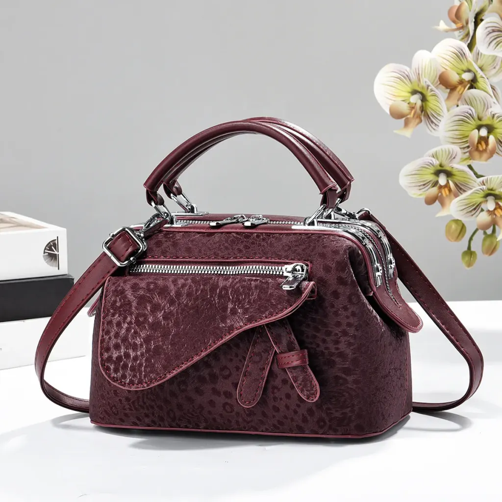 Leopard Pillow Handbag