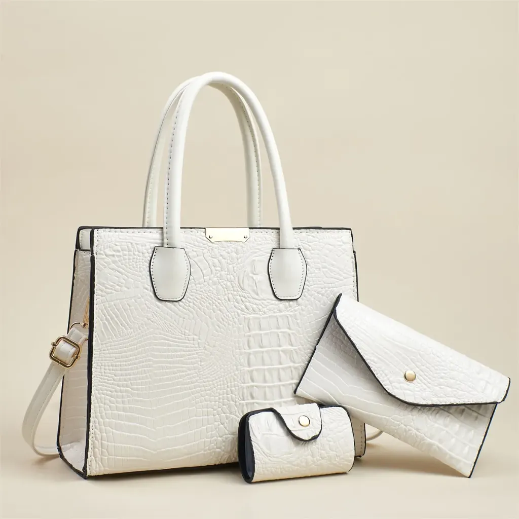 Stone Texture Square Bag Set