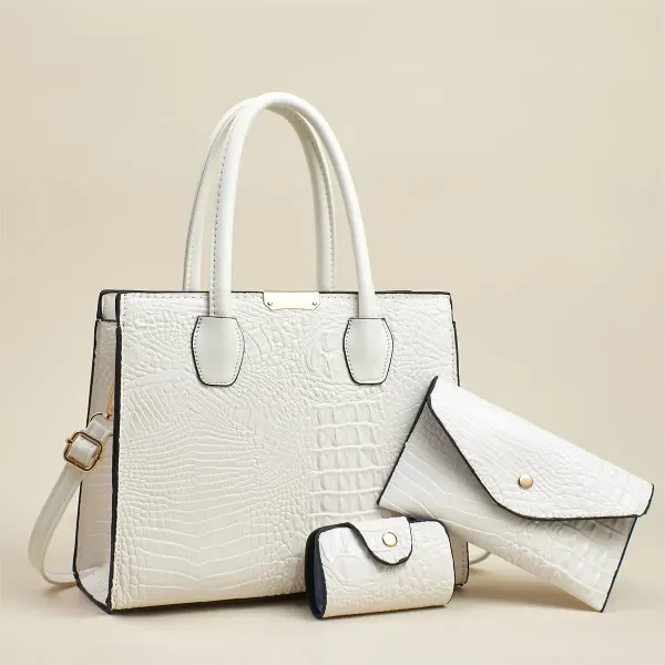 Stone Texture Square Bag Set