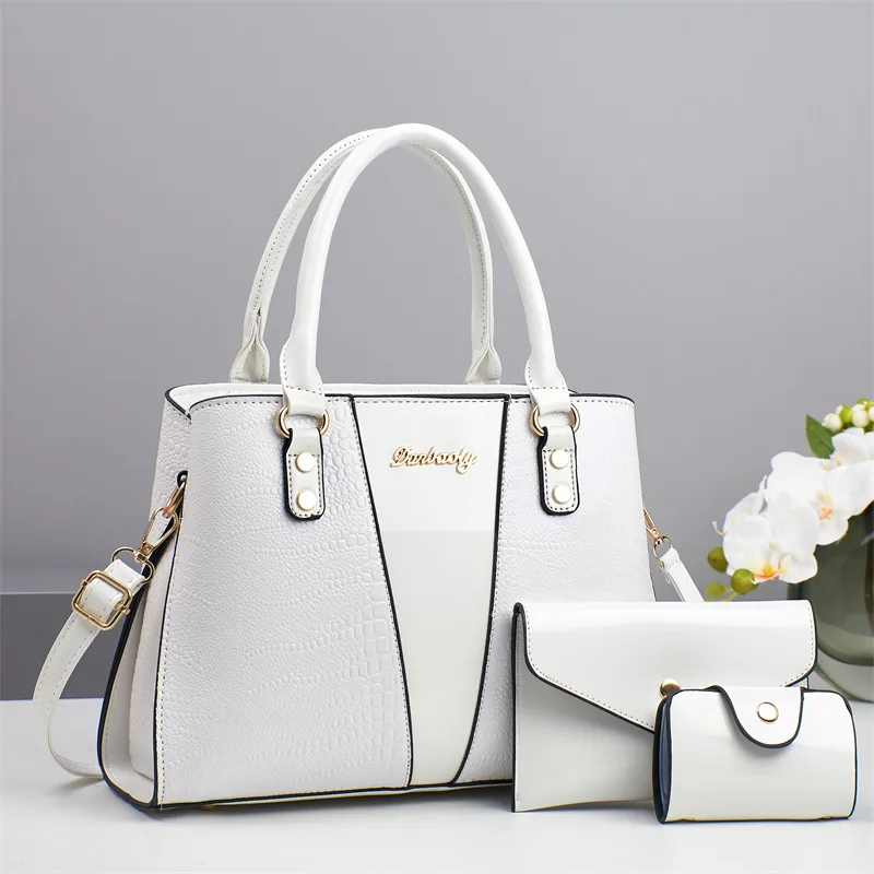 Crocodile Square Bag Set
