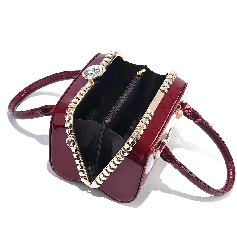 Small Square PU Bag With Zipper Closure, Featuring Sequins In Urban Minimalist Style For Women