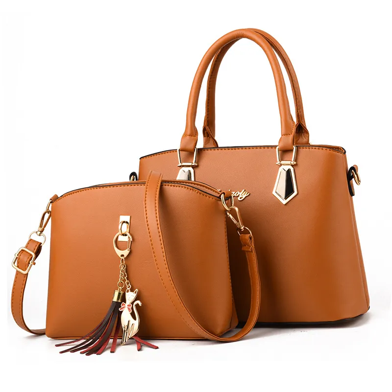 Large Solid Color PU Leather Women’s Streetwear Shoulder Bag With Zipper Closure, Stylish Single Shoulder Bag